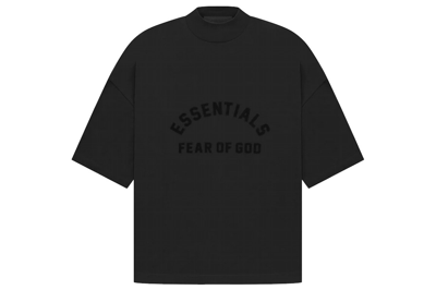 Pre-owned Fear Of God Essentials Tee Black