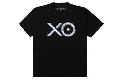 Pre-owned Hajime Sorayama X The Weeknd Echoes Of Silence Xo Logo Tee Black