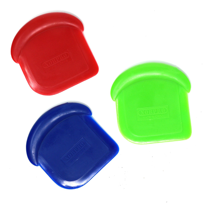 Norpro My Favorite Scraper, 3 Piece Set, Red/blue/green In Multi