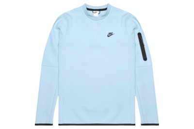 Pre-owned Nike Sportswear Tech Fleece Sweatshirt Blue