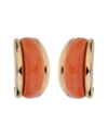 Heritage Van Cleef & Arpels Van Cleef & Arpels 18k Coral Clip-on Hoops (authentic )