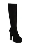 Stuart Weitzman Ave 130 Platform Boot In Black