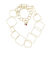 Almala Àlmala Geometric Gold Necklace In Gold
