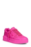 Valentino Garavani One Stud Xl Leather Low-top Sneakers In Pink & Purple