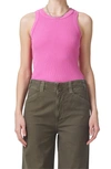 Citizen Of Humanity Isabel Rib Tank In Alva