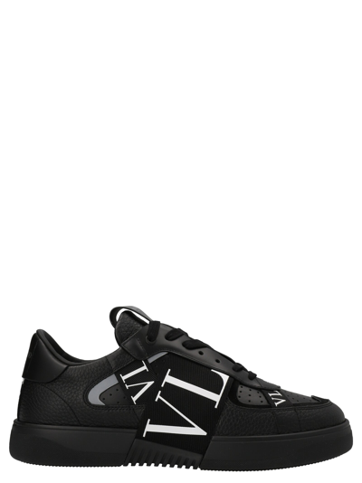 Valentino Garavani Black Vl7n Sneakers