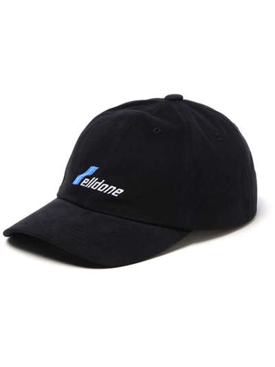 We11 Done Logo Embroidered Baseball Cap In Black