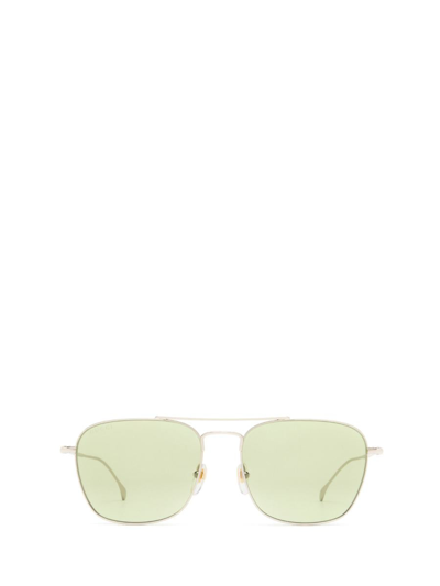 Gucci Eyewear Aviator Sunglasses In Silver