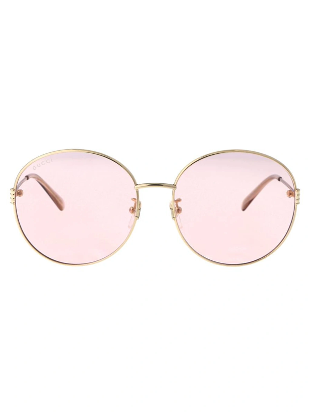 サングラス GUCCI Gucci - GG1282SA - 004 gold gold pink Gucci Gg1281sk Gold Sunglasses In 004 Gold Gold Pink | ModeSens
