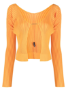 Jacquemus Sweater  Woman Color Orange In Light Orange