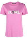 Karl Lagerfeld Ikonik 2.0 Karl Logo T-shirt In 387