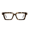 Kuboraum Mask Q2 - Grey / Yellow Havana Rx Sunglasses In Havana