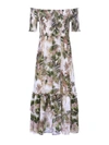 L Agence Oriel Dress In Multicolor