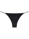 La Reveche Halima Low-rise Bikini Bottoms In Black