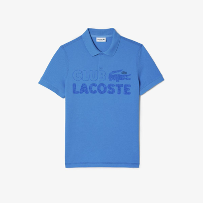 Lacoste T-shirts And Polos In Azure