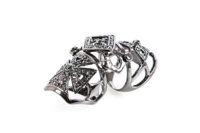 Luxury Fashion Ring In Silver