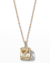 Stone And Strand Diamond Baby Block Necklace In Z