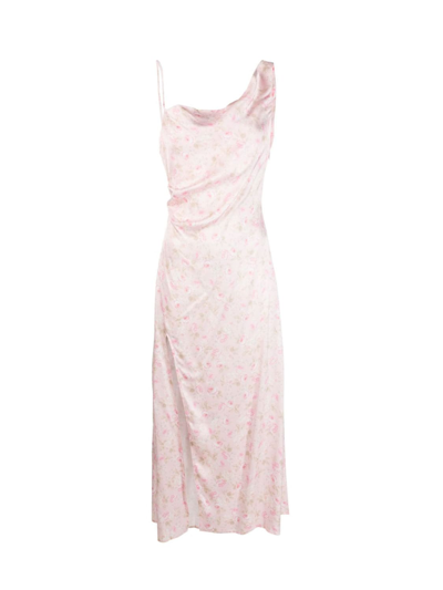 For Love &amp; Lemons Ilana Midi Dress In Pink