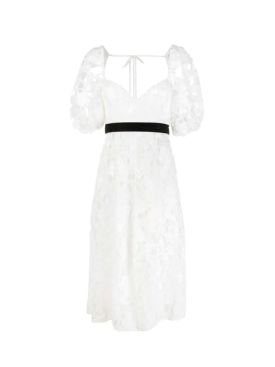 For Love &amp; Lemons Marlene Midi Dress In White