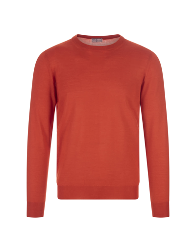 Fedeli Sweaters In Orange