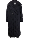 Maison Margiela Padded Double-breasted Coat In Black