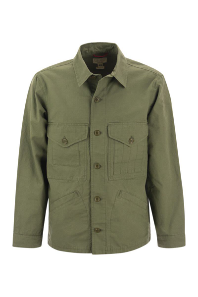 Manifattura Ceccarelli Cruiser - Multi-pocket Shirt-jacket In Green