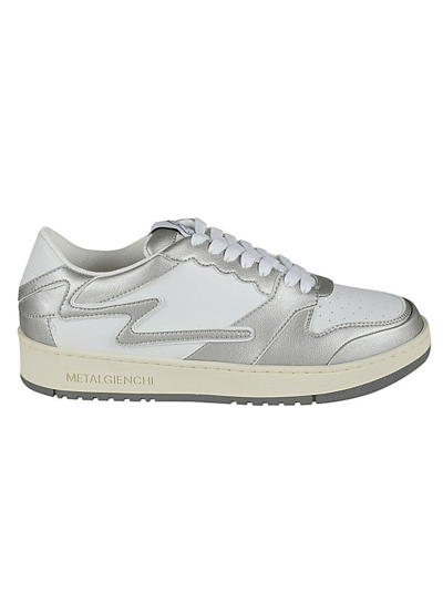 METALGIENCHI METALGIENCHI ICX LOW LEATHER SNEAKERS