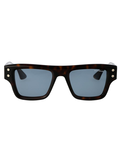 Montblanc Mb0253s Sunglasses In Navy