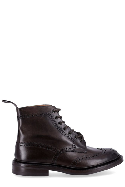 Tricker's Stow Country Lace In Brown