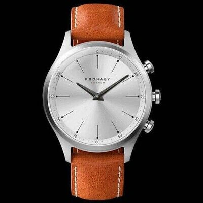 Pre-owned Kronaby Sekel Hybrid Smart Watch S3125-1