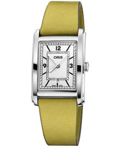 Pre-owned Oris Rectangular Automatic White Unisex Watch 01 561 7783 4061-07 5 19 15