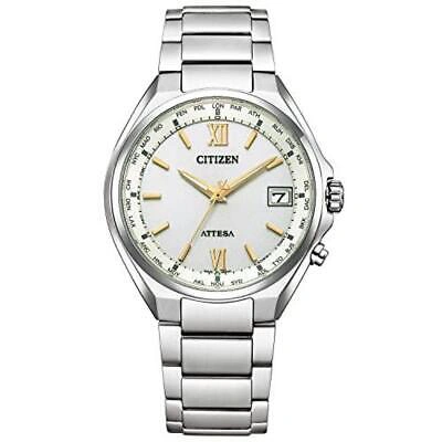 Pre-owned Citizen Attesa Cb1120-50c Eco-drive Solar Titanium Atomic Radio Men Watch