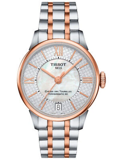 Pre-owned Tissot Multicolour Womens Analogue Watch Chemin Des Tourelles T0992072211801