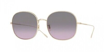 Pre-owned Oliver Peoples 1255s Mehrie Sunglasses 503590 Gold 100% Authentic In Purple Gradient