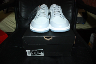 Pre-owned Jordan Brand  1 Low Golf Wolf Gray 2022 - Dd9315-002 Size 10 Ready To Ship