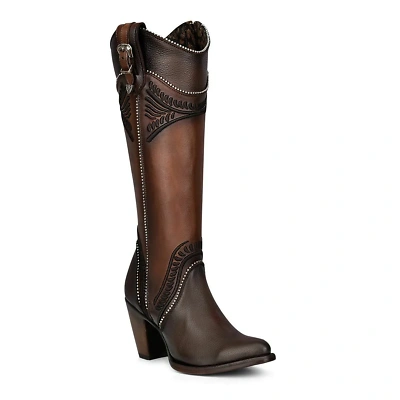 Pre-owned Cuadra Women's  Tall Boot Chocholate