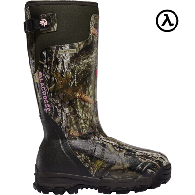 Pre-owned Lacrosse Alphaburly Pro Women's Mossy Oak Break-up 1600g Hunt Boots 376031 In Mossy Oak Break-up Country