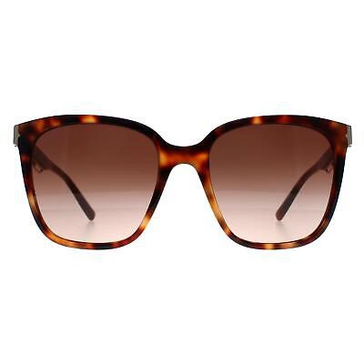 Pre-owned Bvlgari Sunglasses Bv8245 551513 Havana Brown Gradient