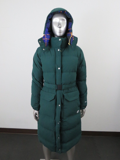 Pre-owned The North Face Womens  Tnf Sierra Down Long Parka Warm Winter Jacket - Ponderosa In Ponderosa Green