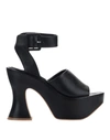 Paloma Barceló Heeled Sandals Paloma Barcelò Woman Color Black