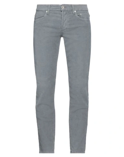 Siviglia Man Pants Grey Size 33 Cotton, Elastane In Grey