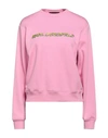 Karl Lagerfeld Woman Sweatshirt Pink Size S Organic Cotton