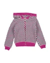 Marni Toddler Girl Cardigan Mauve Size 6 Acrylic, Wool In Purple