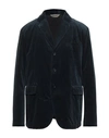 Aspesi Man Suit Jacket Midnight Blue Size 42 Cotton