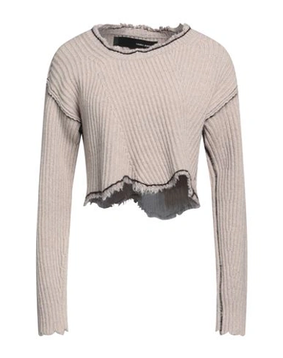 Isabel Benenato Woman Sweater Dove Grey Size 4 Cashmere, Wool