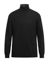 Bellwood Man Turtleneck Black Size 46 Merino Wool