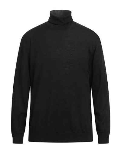 Bellwood Man Turtleneck Black Size 46 Merino Wool