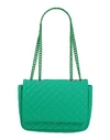 Gum Design Woman Shoulder Bag Green Size - Recycled Pvc