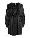 Souvenir Woman Mini Dress Black Size M Polyester, Elastic Fibres