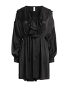 Souvenir Woman Mini Dress Black Size M Polyester, Elastic Fibres In Black